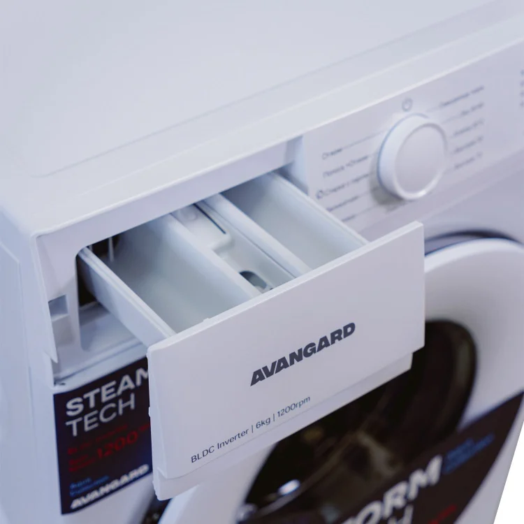 Стиральная машина AVANGARD AA16121W White купить,0