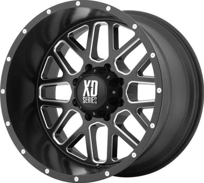 Комплект дисков XD Series XD820 Grenade 5x120 8x18 ET38 D74.1 черный  купить,748800
