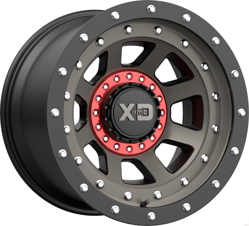 Комплект дисков XD Series XD137 FMJ 6x135.0/139.7 9x17 ET-12 D106.2 черный  купить,842400