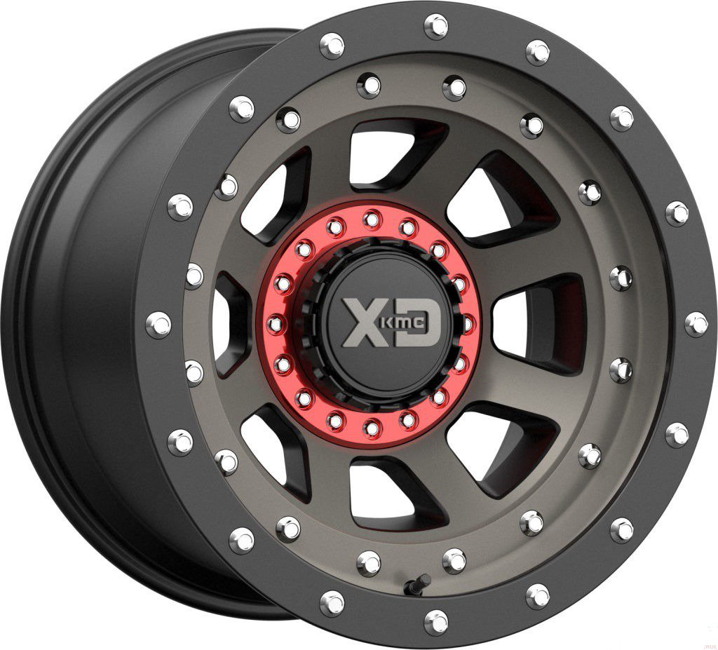 Комплект дисков XD Series XD137 FMJ 6x135.0/139.7 9x17 ET-12 D106.2 черный  купить,842400