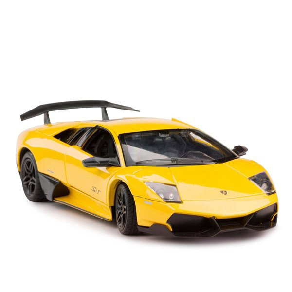 Модель автомобиля Rastar 1:24 Lamborghini Murcielago LP670-4 желтая купить,NaN