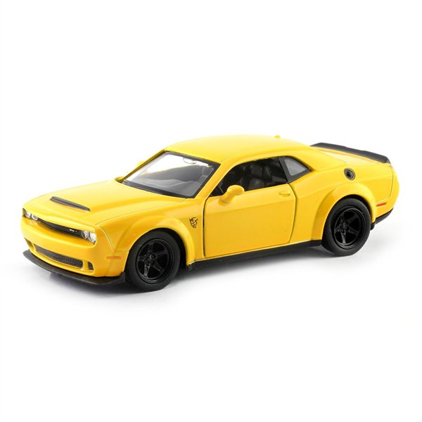 Модель машины Ideal RMZ City 1:32 Dodge Challenger SRT Demon 2018 желтая купить,NaN