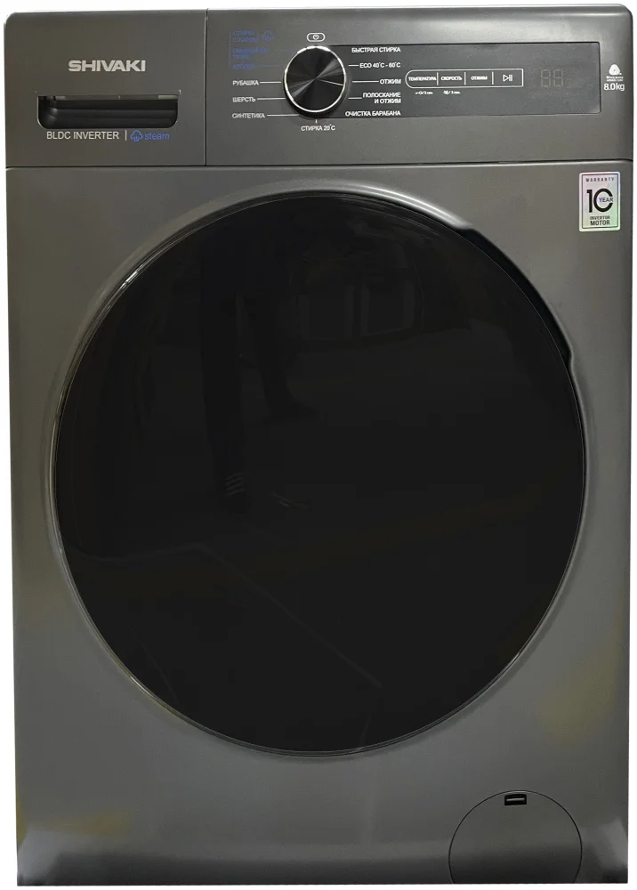 Стиральный машина Shivaki WF80L2346G Grey