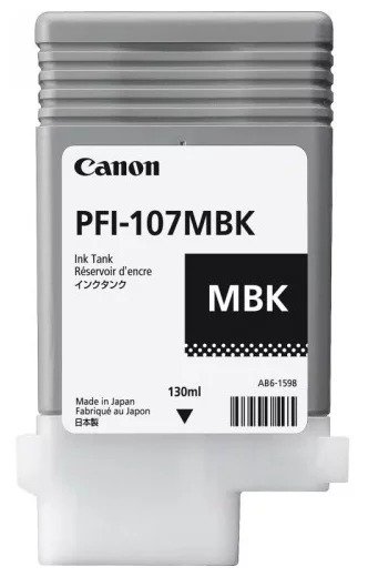Картридж Canon PFI 107 матовый черный купить,NaN