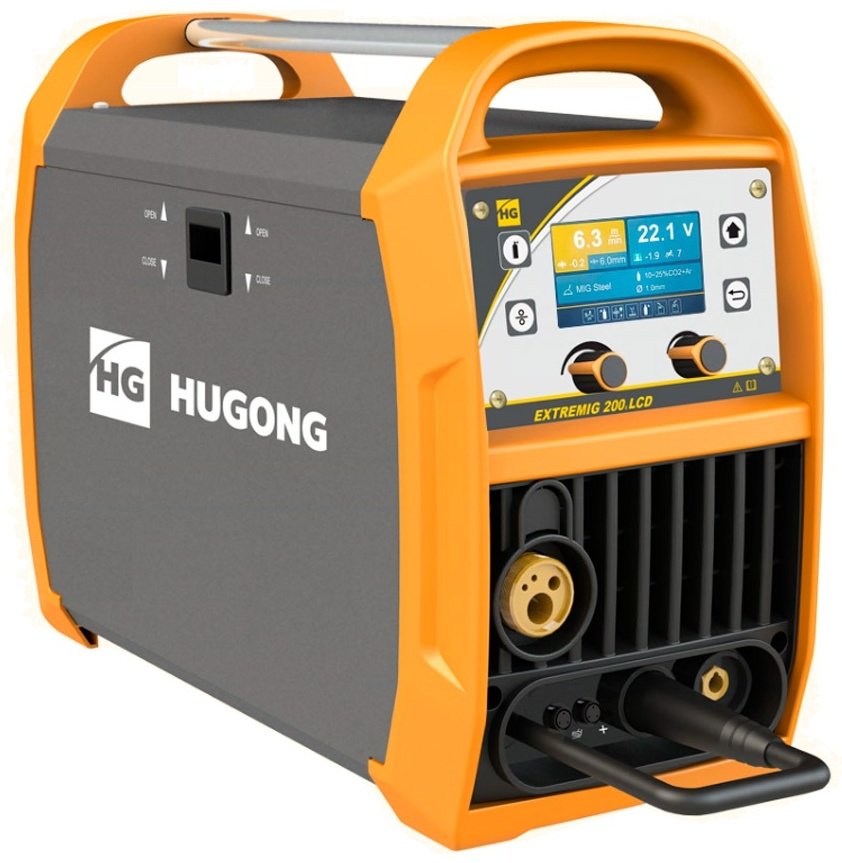 Hugong сварочный инвертор EXTREMIG 200LCD (MIG/MAG)
