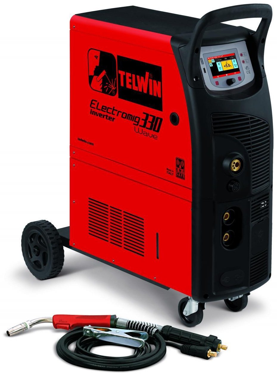 Telwin сварочный инвертор ELECTROMIG 330 WAVE 400V &#43; ACC (MIG/MAG)