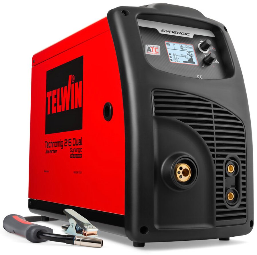 Telwin сварочный инвертор Technomig 215 Dual Synergic (MIG/MAG) - ForteMarket Telwin сварочный инвертор Technomig 215 Dual Synergic (MIG/MAG) купить,0