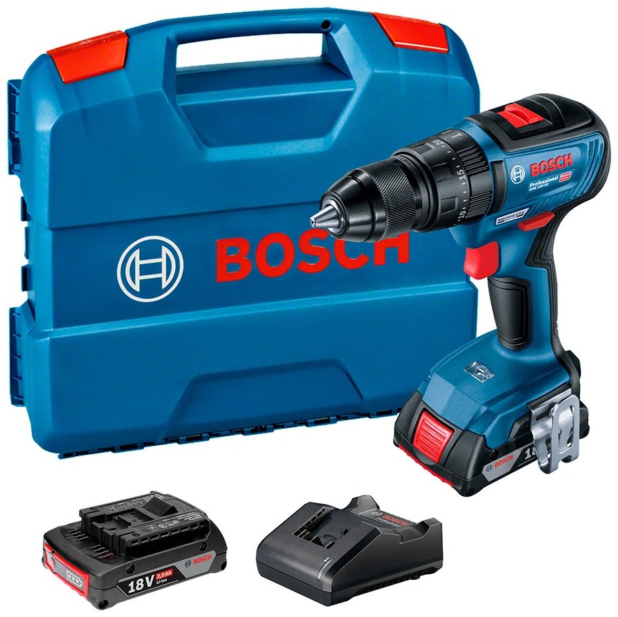 Аккумуляторная ударная дрель-шуруповерт Bosch Professional GSB 18V-50 06019H5100 купить,NaN