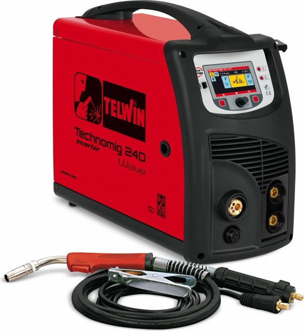 Telwin сварочный инвертор Тechnomig 240 WAVE 230V (MIG/MAG)