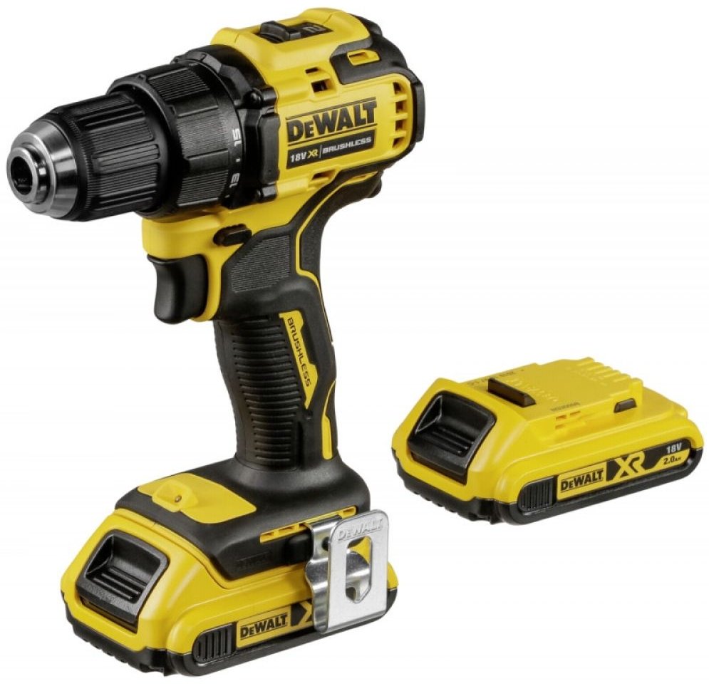DeWALT дрель-шуруповерт DCD708D2T-QW 18 В купить,0