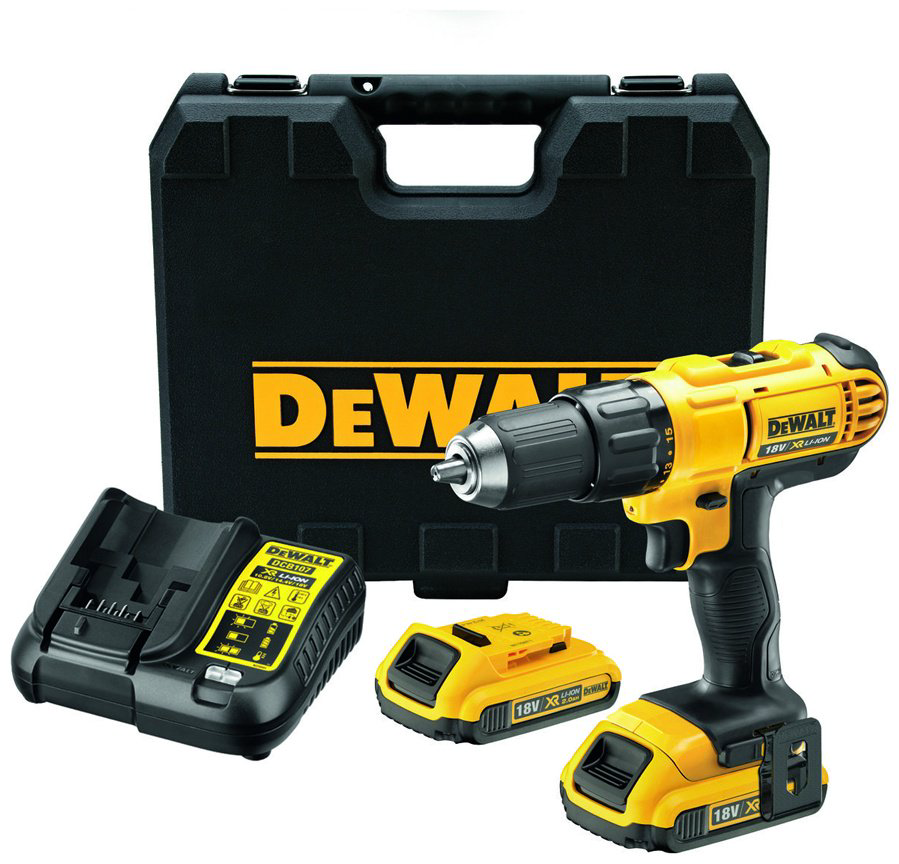 DeWALT дрель-шуруповерт DCD771D2-QW 18 В - ForteMarket DeWALT дрель-шуруповерт DCD771D2-QW 18 В купить,101030