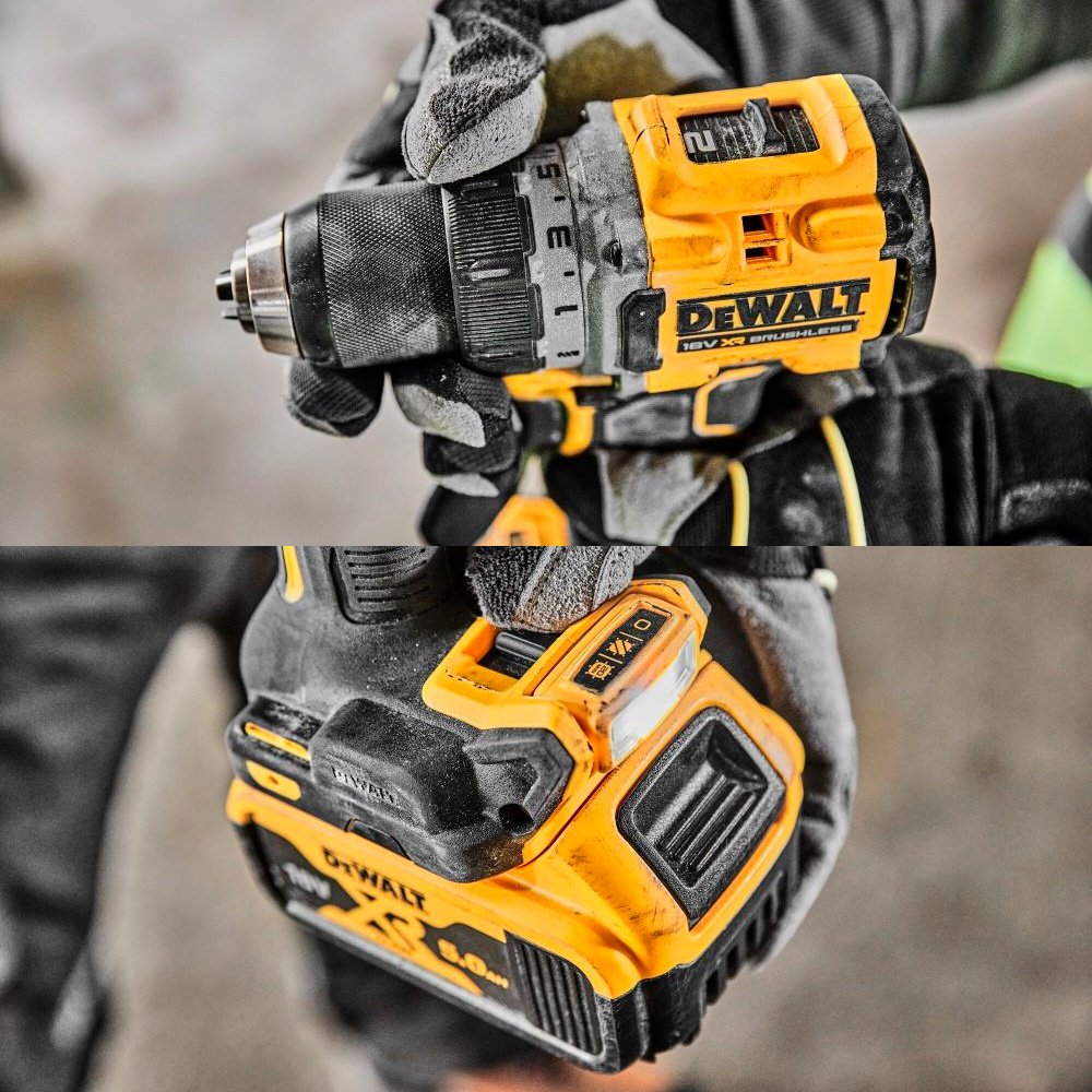 DeWALT дрель-шуруповерт DCD800P2T-QW 18 В купить,0