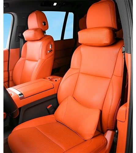 Подушка LiXiang 3525559 на подголовник 100x1 см оранжевый - ForteMarket Подушка LiXiang 3525559 на подголовник 100x1 см оранжевый купить,0