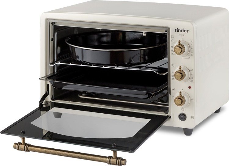 Мини-печь Simfer M3417 бежевая