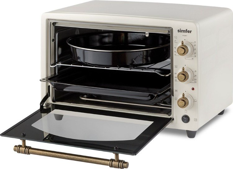 Мини-печь Simfer M3417 бежевая купить,NaN