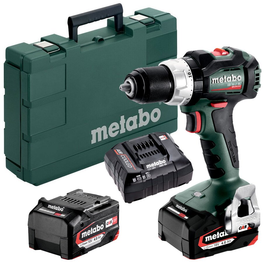 Metabo дрель-шуруповерт SB 18 LT BL 2х4Aч (602316500)