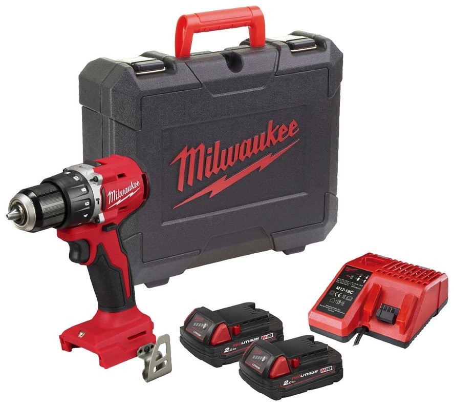 Milwaukee дрель M18 BLPDRC-202C 4933492822