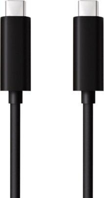 Кабель USB TypeC (M), 1 м, черный