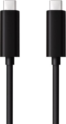 Кабель USB TypeC (M), 1 м, черный