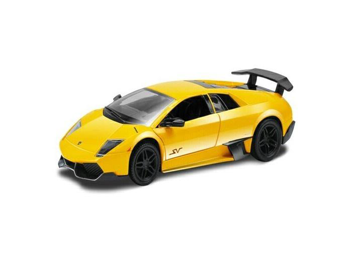 Металлическая машинa Ideal 018074 Lamborghini Murcielago LP670-4 желтая купить,NaN