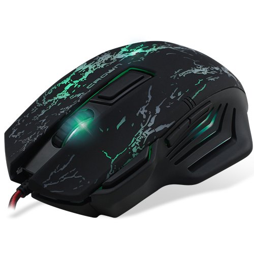 Мышь Crown CMXG-601 черная купить,0