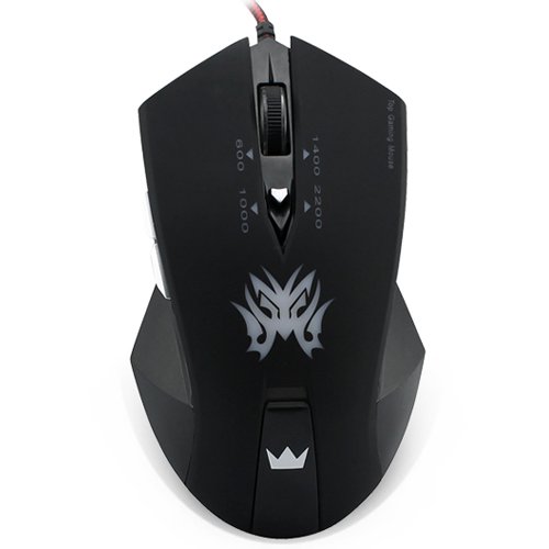 Мышь Crown CMXG-602 черная