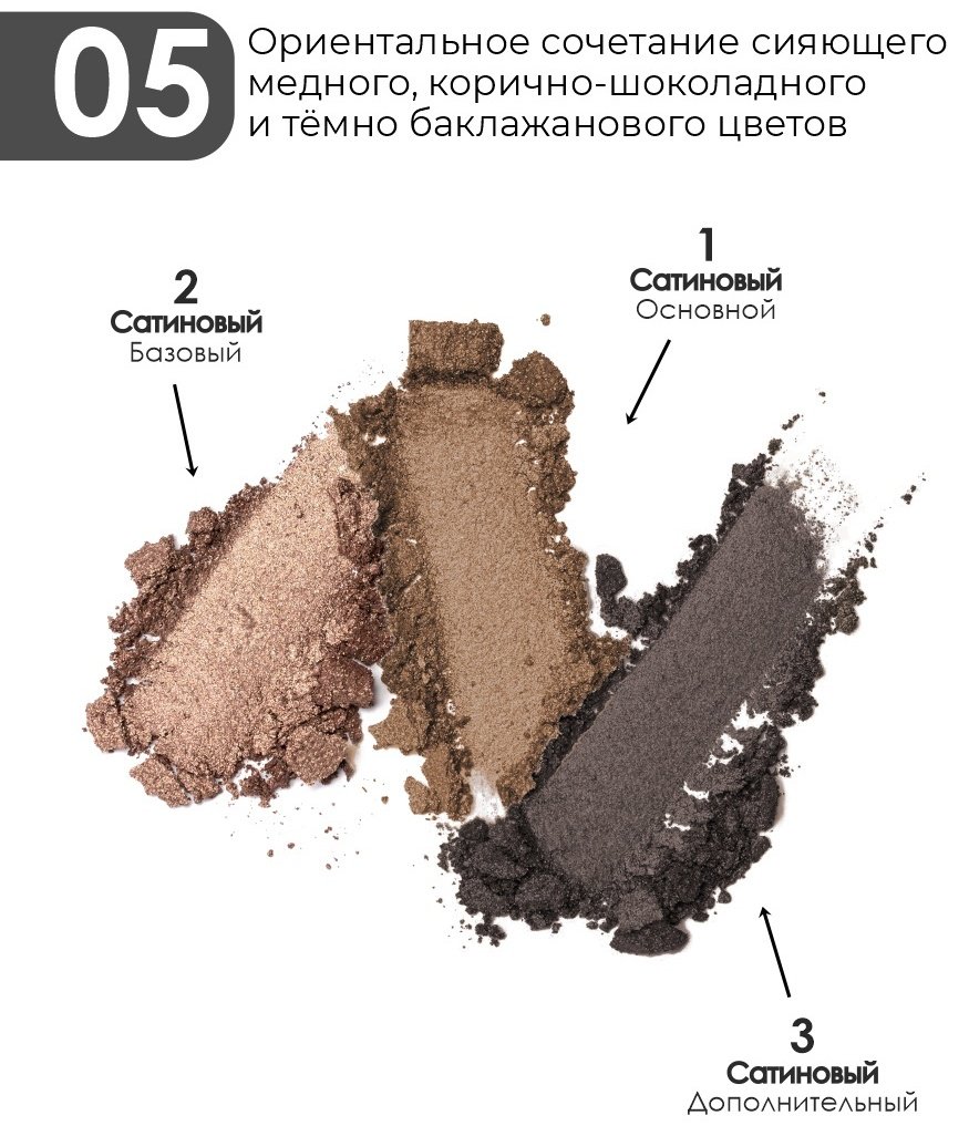 ART SOFFIO тени прессованные MASTERS 5 Dark Chocolate тёмный шоколад - ForteMarket ART SOFFIO тени прессованные MASTERS 5 Dark Chocolate тёмный шоколад купить,0