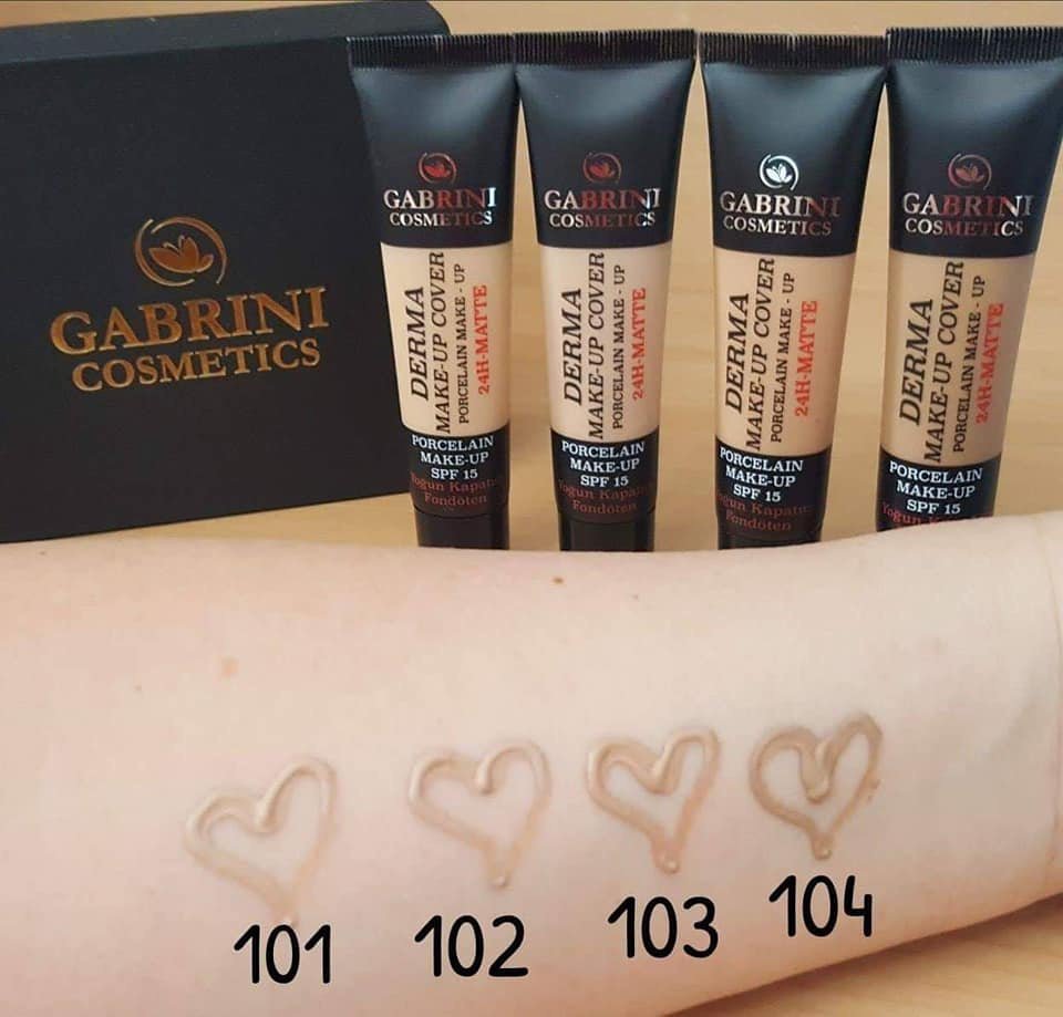 Gabrini Derma 24h matte SPF15 тональный крем 104 40 мл купить,0