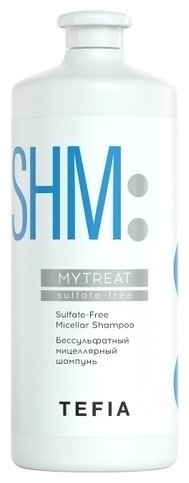 TEFIA MyTreat Sulfat-Free Micellar шампунь 1000 мл