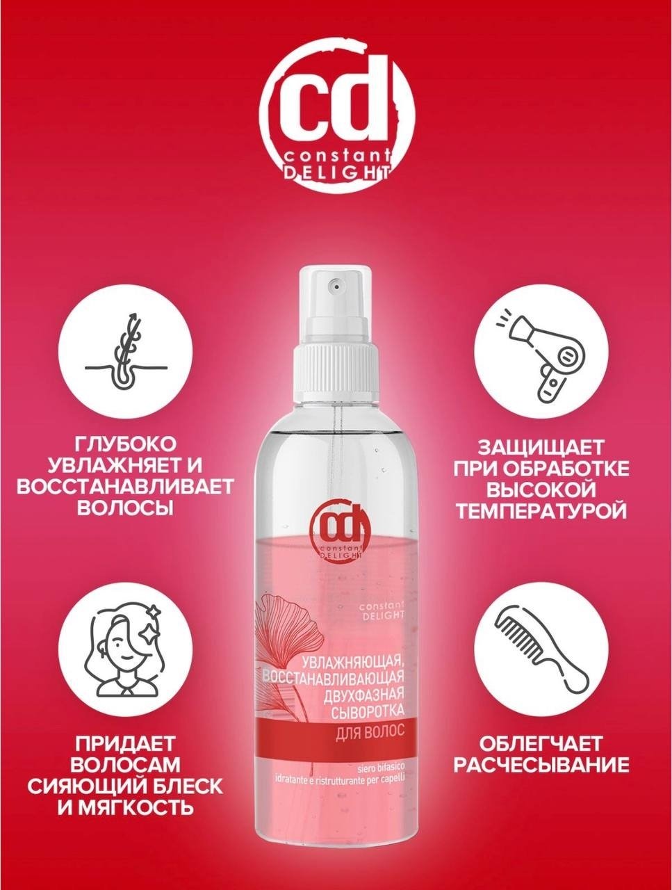 Constant Delight Увлажняющая двухфазная сыворотка 200 мл - ForteMarket Constant Delight Увлажняющая двухфазная сыворотка 200 мл купить,0
