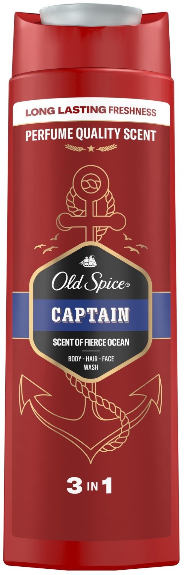 Old Spice 3 in 1 Captain гель-шампунь 400 мл - ForteMarket Old Spice 3 in 1 Captain гель-шампунь 400 мл купить,0