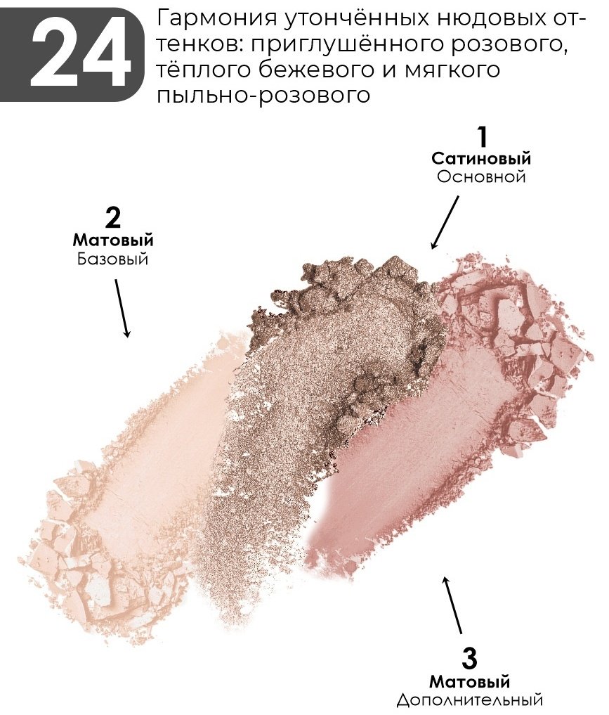 ART SOFFIO тени прессованные MASTERS 24 Muted Pink приглушенный розовый - ForteMarket ART SOFFIO тени прессованные MASTERS 24 Muted Pink приглушенный розовый купить,0