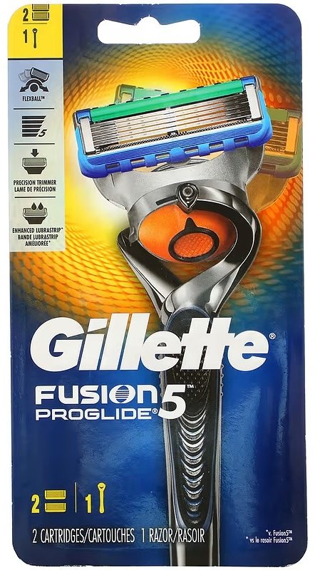 Gillette Fusion5 Proglide бритвенный станок 1 шт &#43; сменные кассеты 2 шт