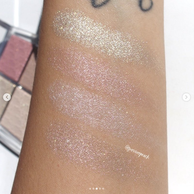 Dior Backstage Glow Face Palette румяна, хайлайтер 004 Rose Gold купить,0