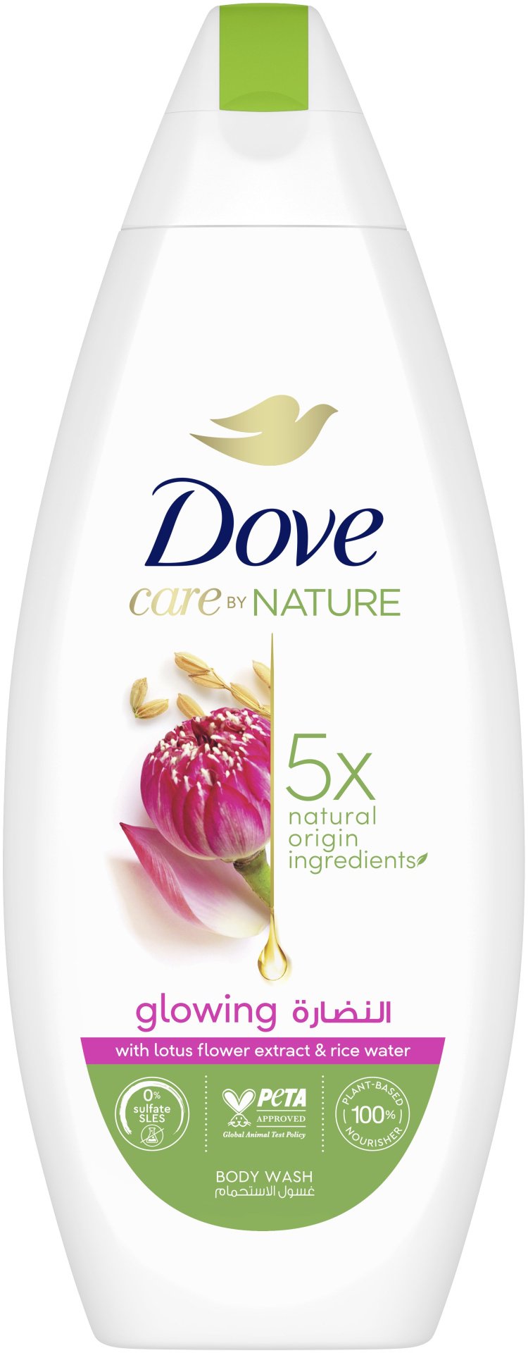 Dove Экстракт цветков лотоса и рисовая вода крем-гель 250 мл