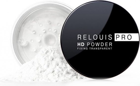 Пудра RELOUIS HD Powder Fixing transparent рассыпчатая 01 белый