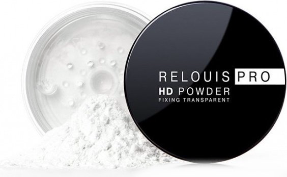 Пудра RELOUIS HD Powder Fixing transparent рассыпчатая 01 белый