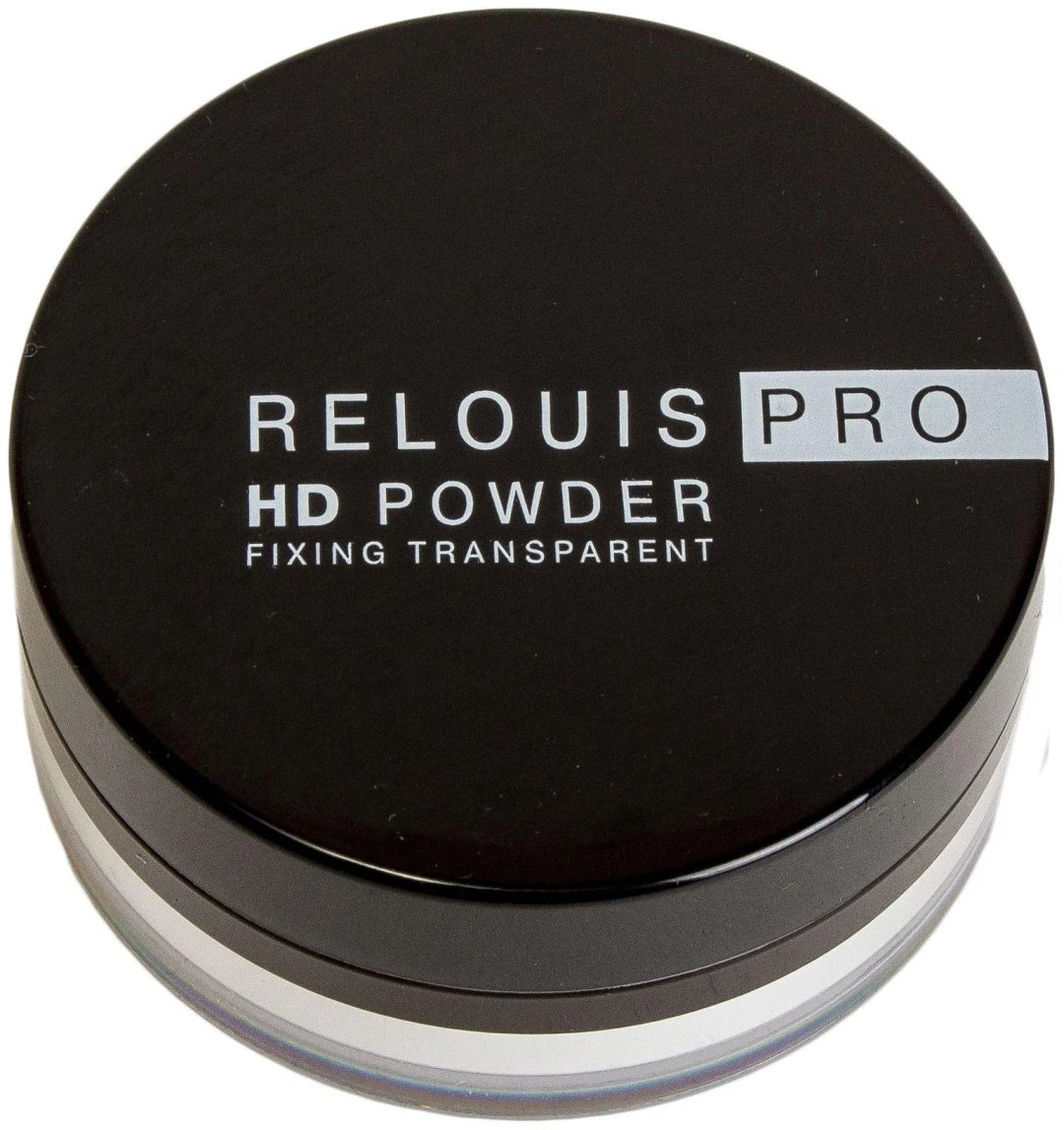 Пудра RELOUIS HD Powder Fixing transparent рассыпчатая 01 белый купить,4400