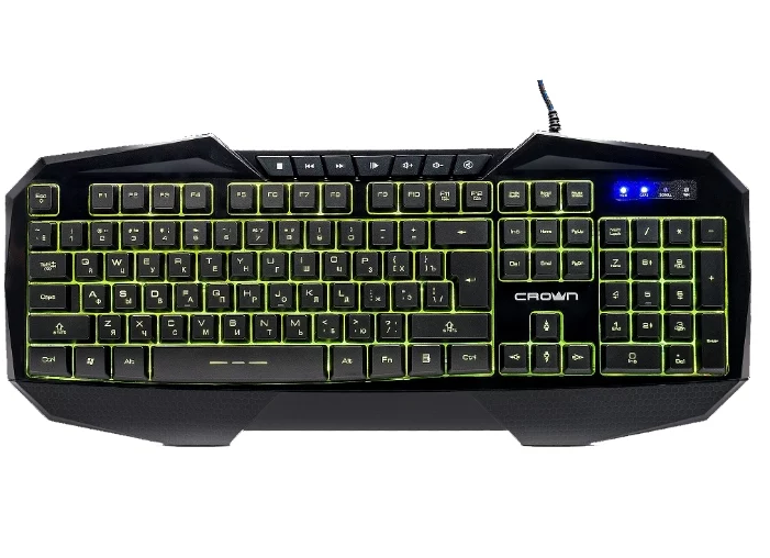 Клавиатура Crown CMKG-401 черная - ForteMarket Клавиатура Crown CMKG-401 черная купить,0