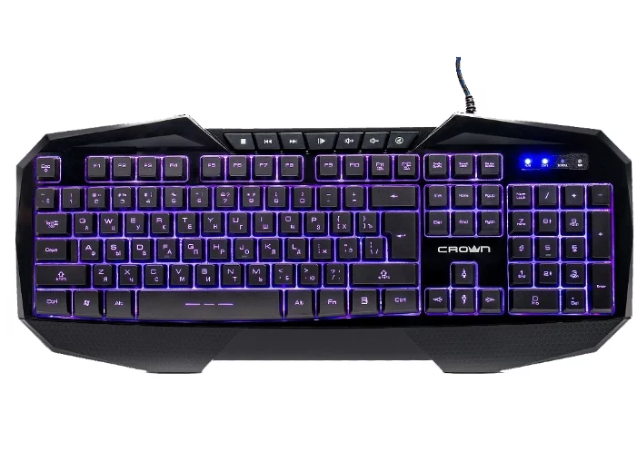 Клавиатура Crown CMKG-401 черная - ForteMarket Клавиатура Crown CMKG-401 черная купить,0