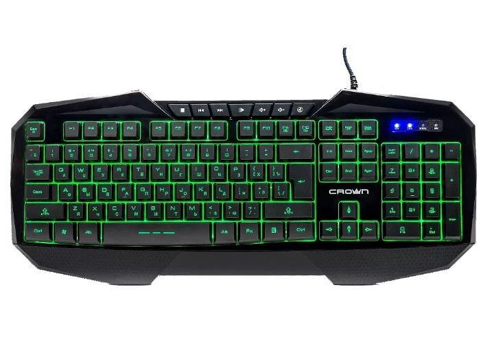 Клавиатура Crown CMKG-401 черная - ForteMarket Клавиатура Crown CMKG-401 черная купить,0