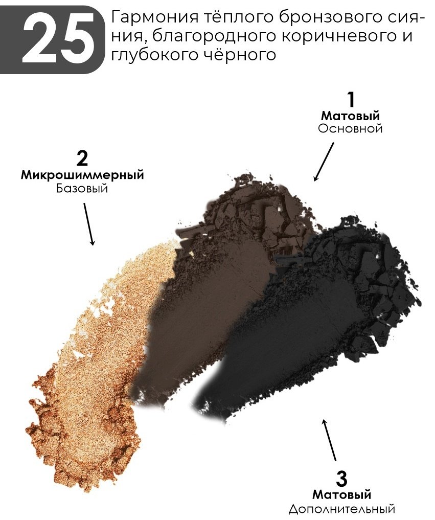 ART SOFFIO тени прессованные MASTERS 25 French Truffle французский трюфель - ForteMarket ART SOFFIO тени прессованные MASTERS 25 French Truffle французский трюфель купить,0