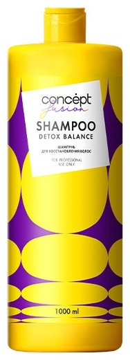 Concept Fusion Detox Balance шампунь 1000 мл
