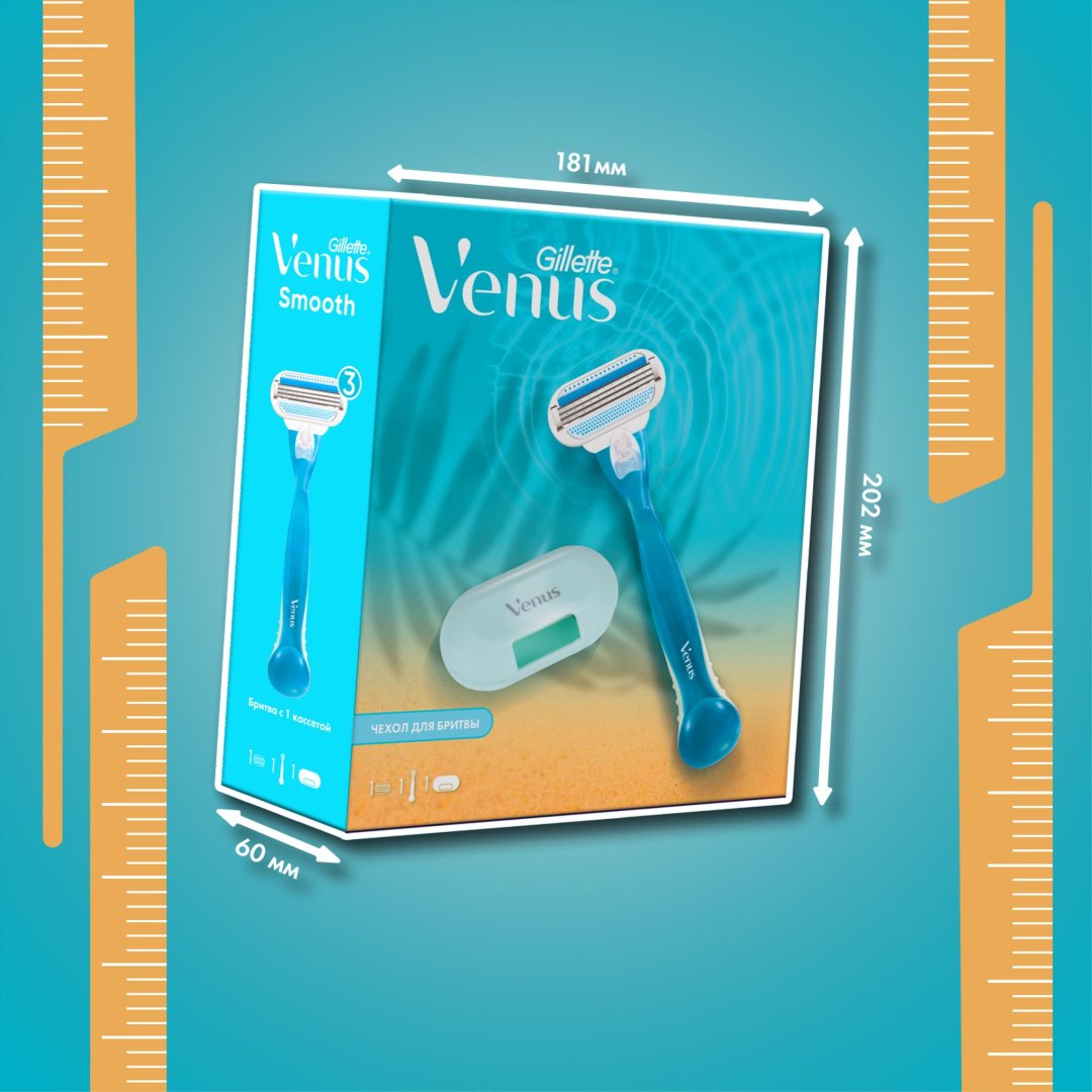 Venus Smooth набор для бритья для женщин - ForteMarket Venus Smooth набор для бритья для женщин купить,0