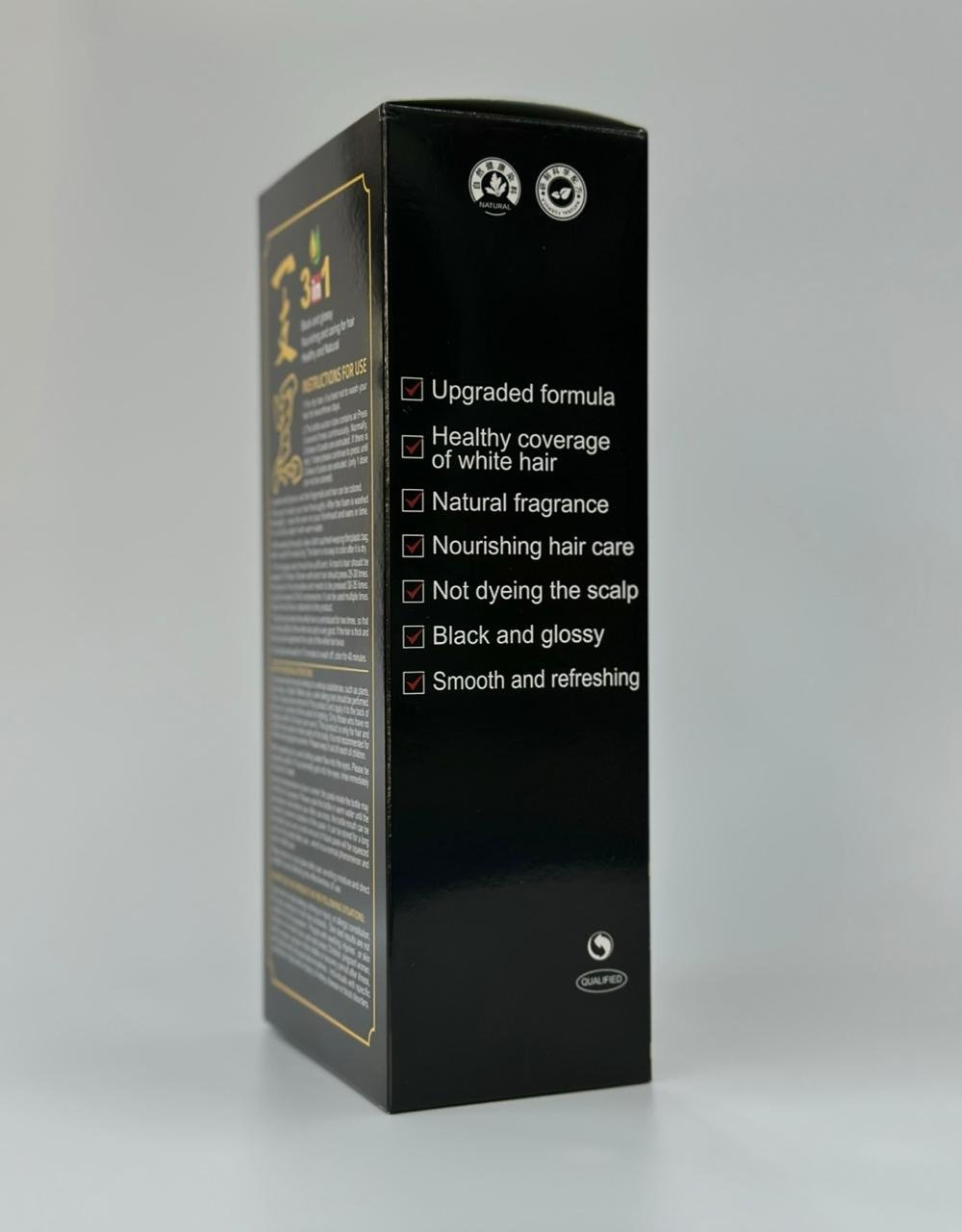 Meidu Black Hair Dye (Черный) шампунь оттеночный 500 мл - ForteMarket Meidu Black Hair Dye (Черный) шампунь оттеночный 500 мл купить,0