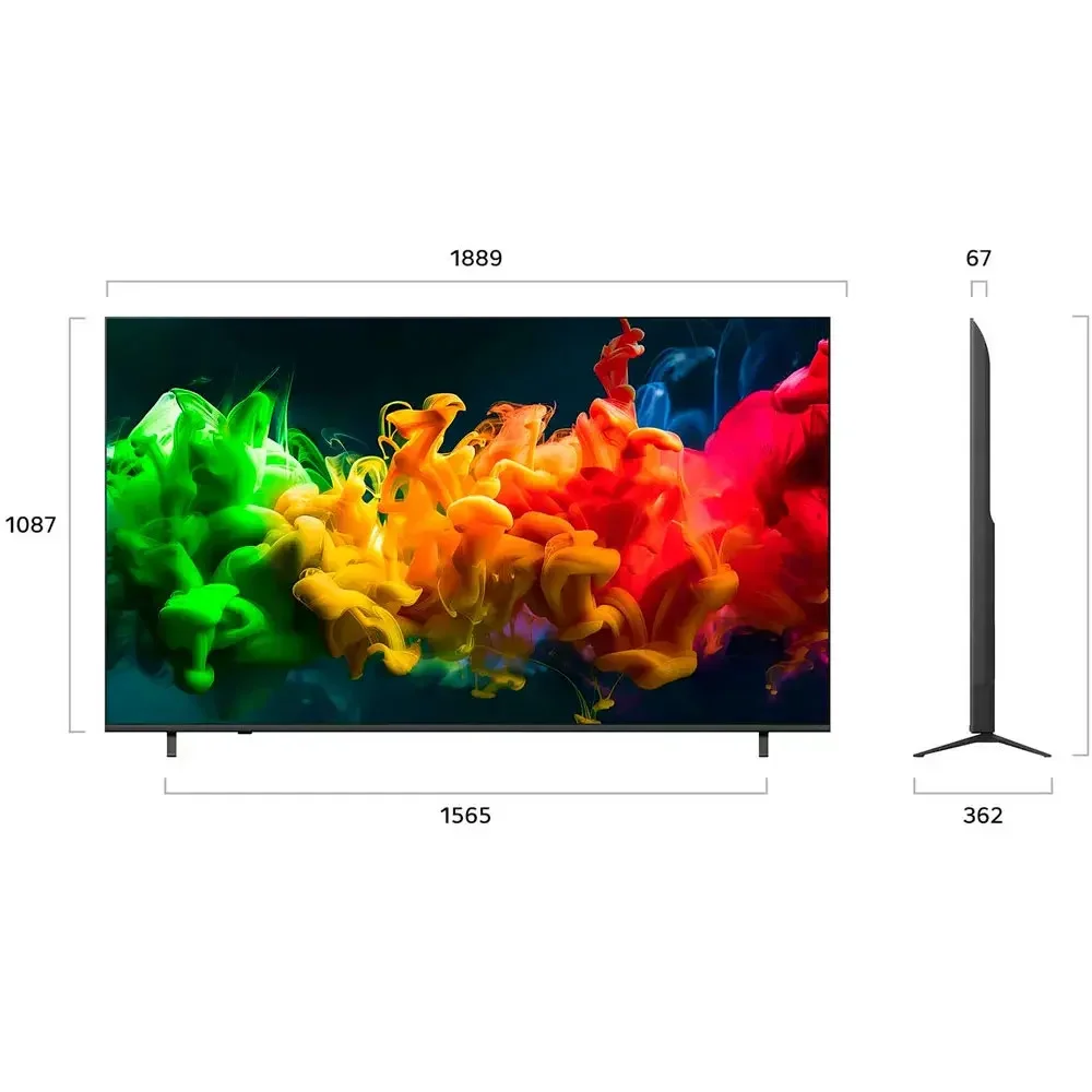 Телевизор LG 85" MiniLED 85QNED80B6A UHD SMART Black купить,1299990