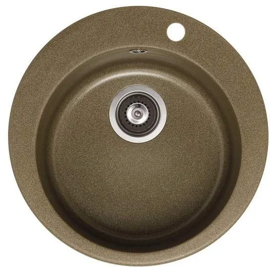 Кухонная мойка AquaSanita SR100-301W коричневая