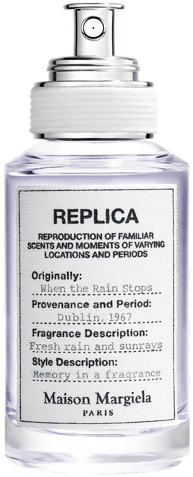 MAISON MARGIELA When the Rain Stops туалетная вода EDT 30 мл купить,49490