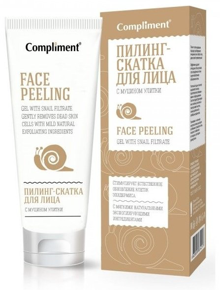 Compliment пилинг с муцином улитки 80 мл купить,NaN