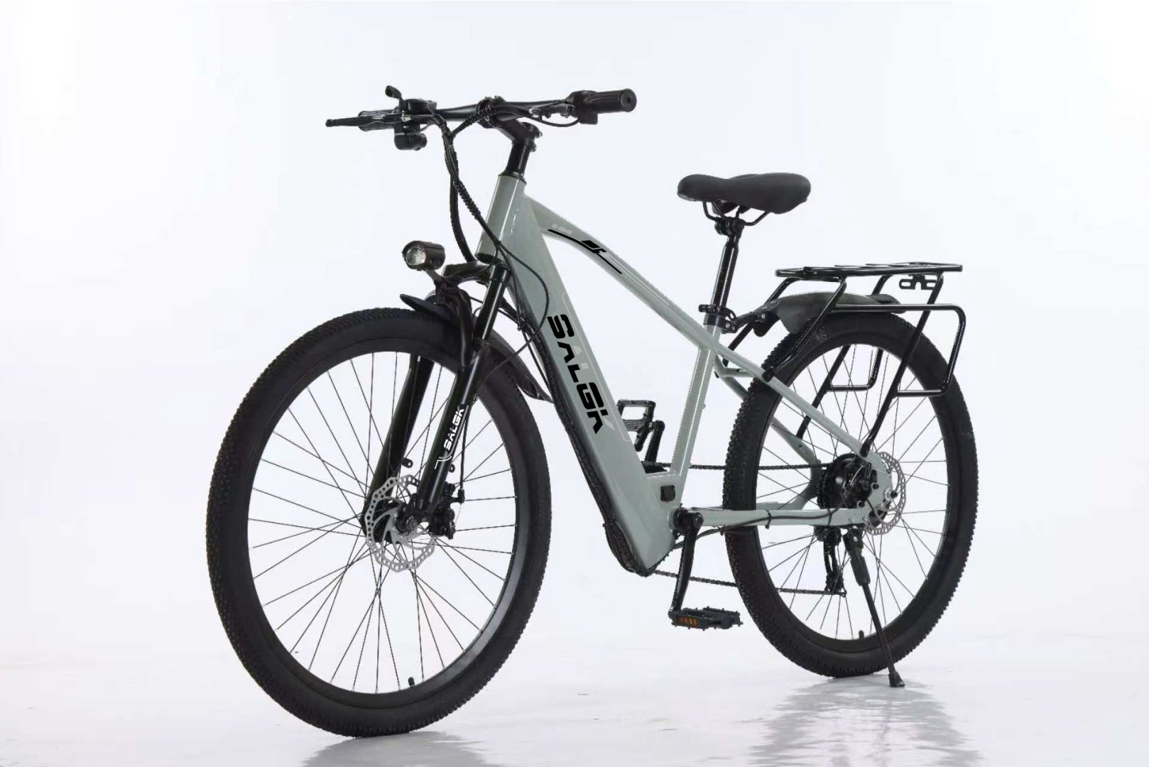 Электровелосипед SALGK NATRIX 27.5 дюйм 2025 15 дюймов серый